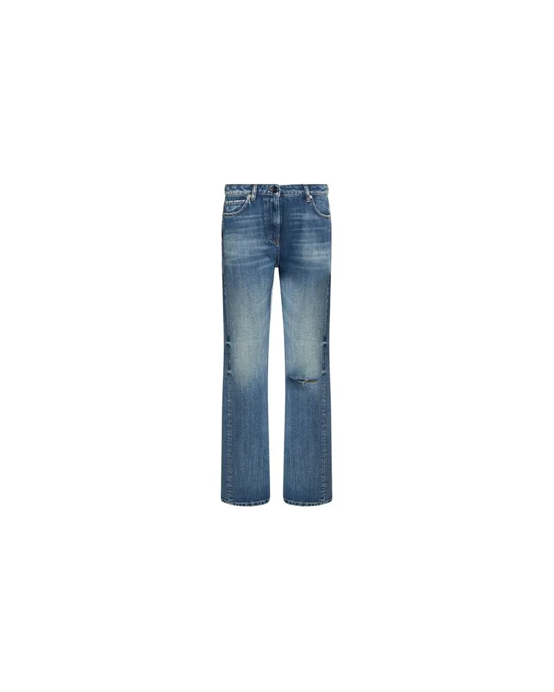 Semicouture HOSEN & RÖCKE - Jeanshosenauf YOOX.COM Blau