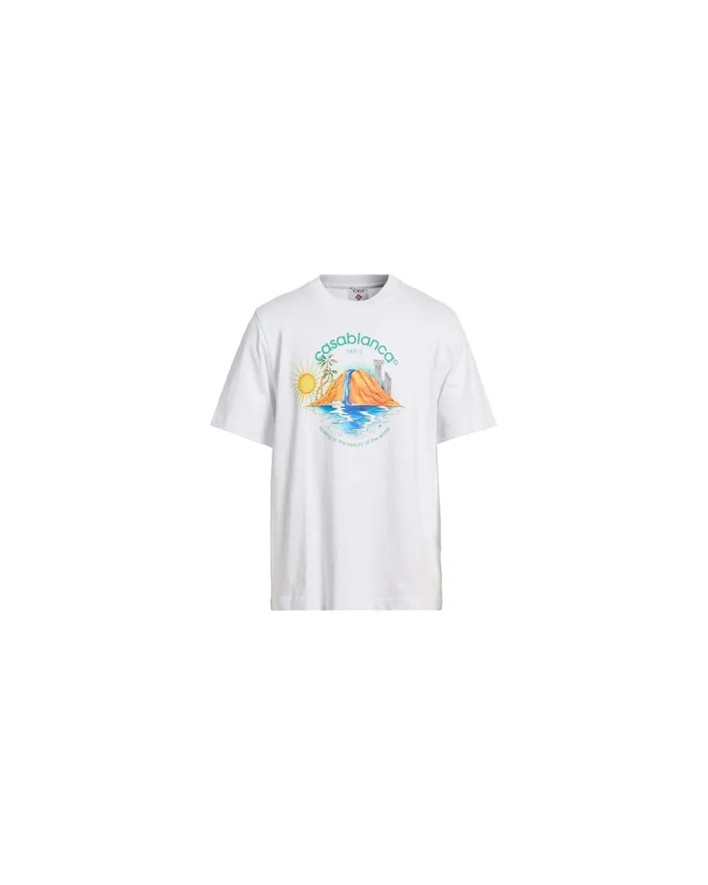 Casablanca Paris TOPS - T-shirtsauf YOOX.COM Weiß