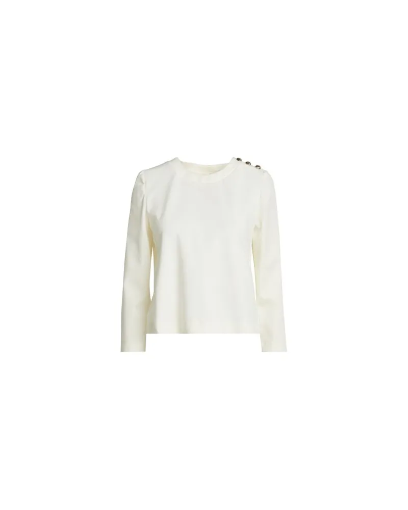 ba&sh TOPS - T-shirtsauf YOOX.COM Elfenbein