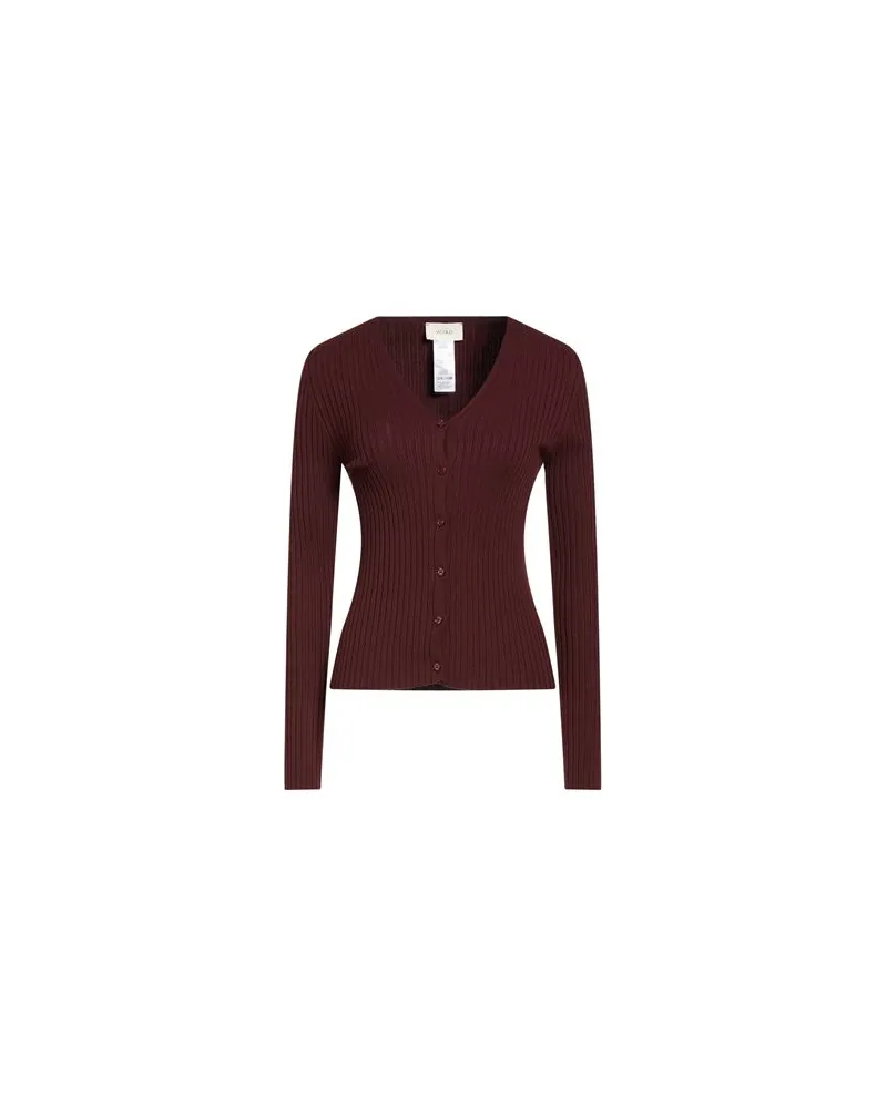 VICOLO STRICKWAREN - Strickjackenauf YOOX.COM Bordeaux
