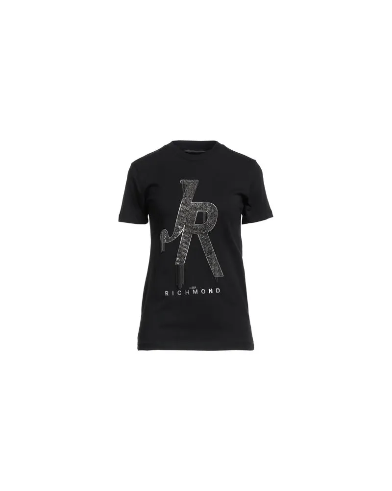 John Richmond TOPS - T-shirtsauf YOOX.COM Schwarz