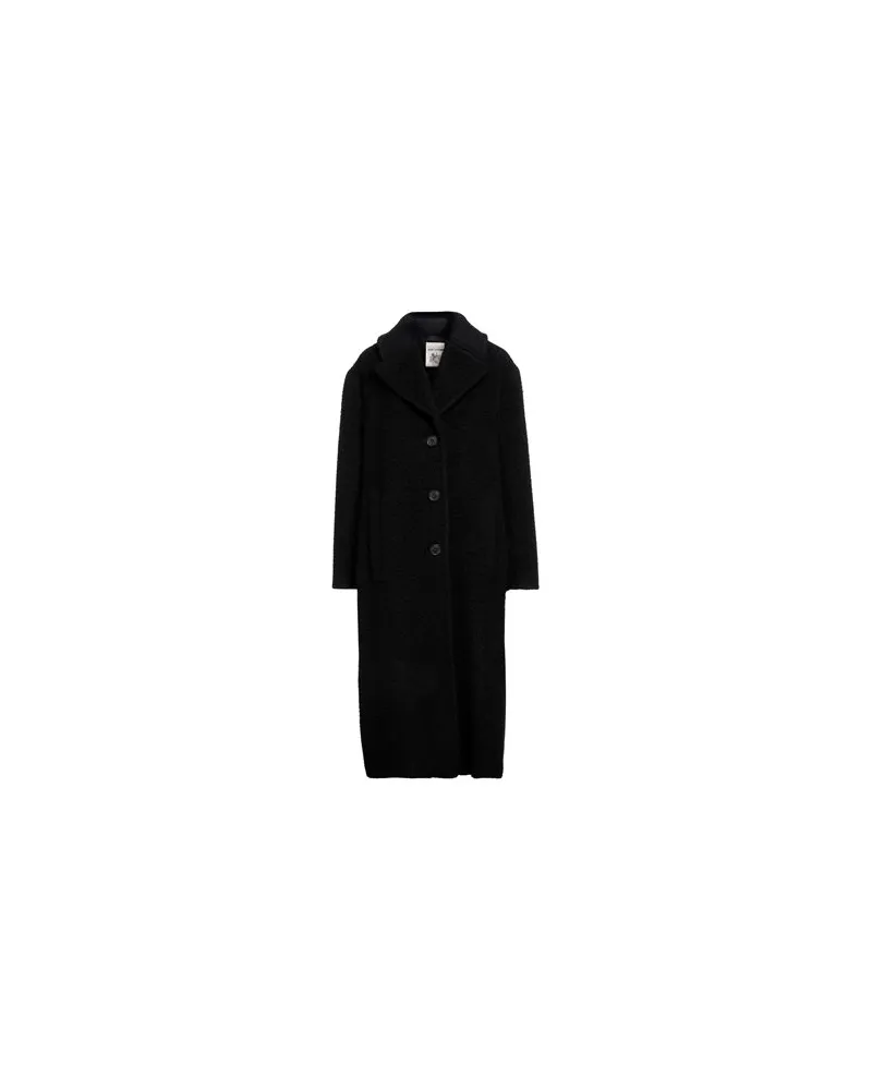 Semicouture JACKEN & MÄNTEL - Mäntelauf YOOX.COM Schwarz
