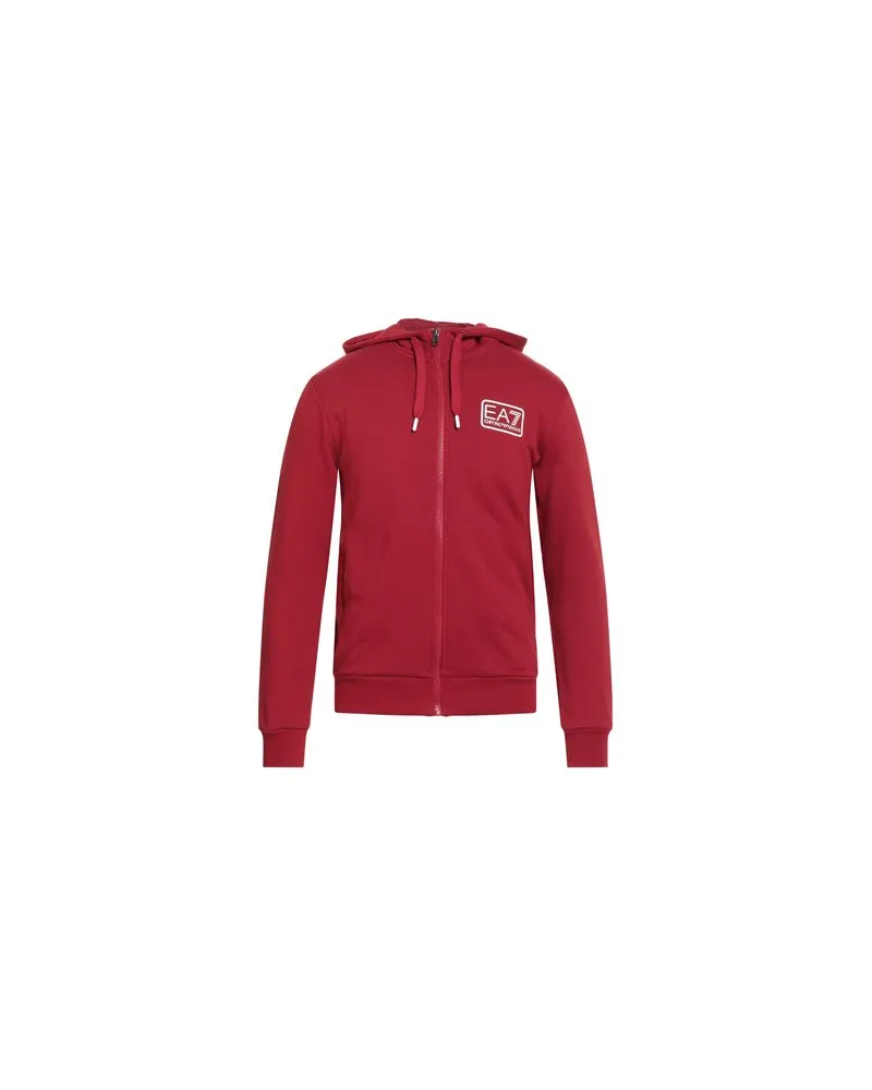 EA7 TOPS - Sweatshirtsauf YOOX.COM Ziegelrot