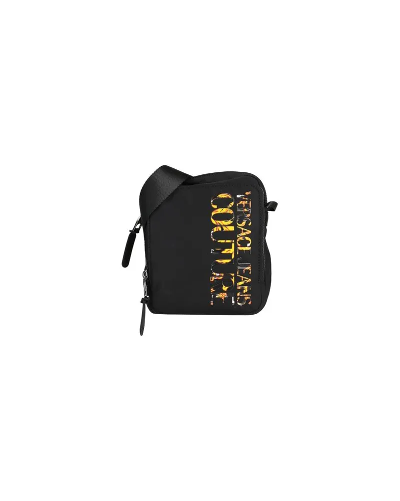 Versace Jeans TASCHEN - Umhängetascheauf YOOX.COM Schwarz
