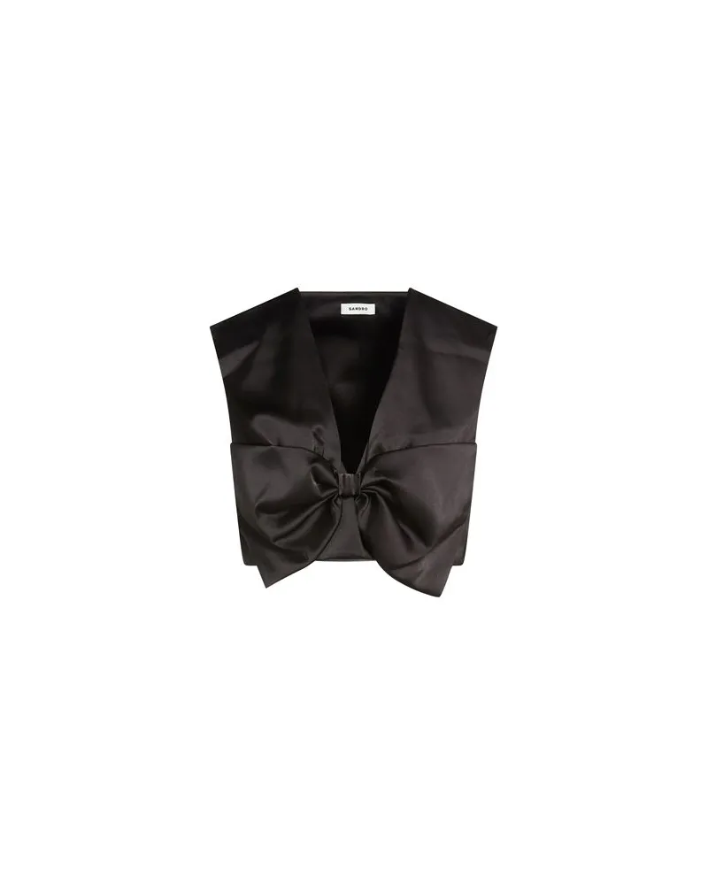 Sandro TOPS - Topsauf YOOX.COM Schwarz