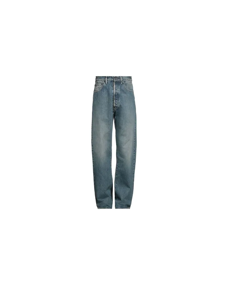 Maison Margiela HOSEN & RÖCKE - Jeanshosenauf YOOX.COM Blau