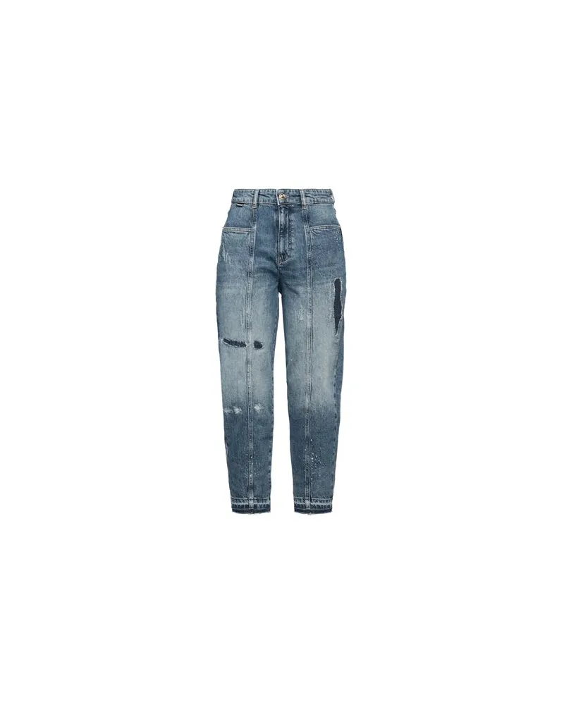 Just Cavalli HOSEN & RÖCKE - Jeanshosenauf YOOX.COM Blau