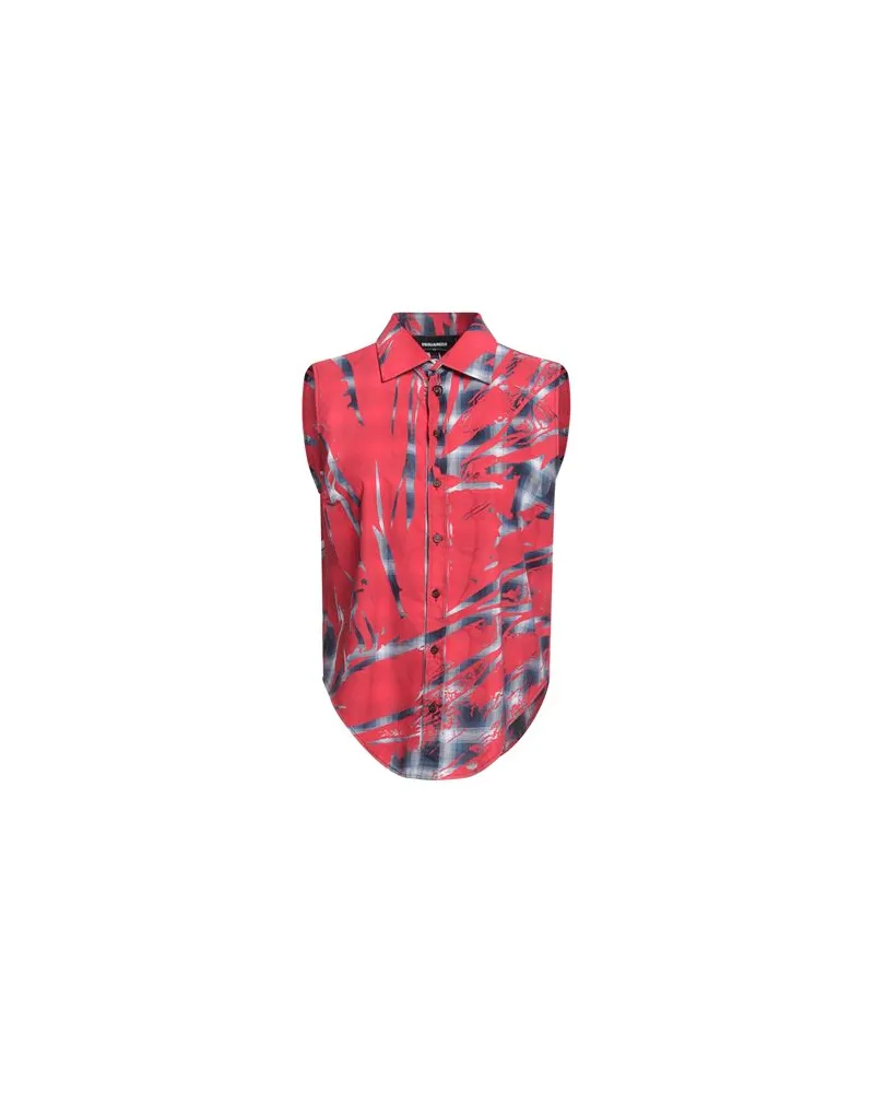 Dsquared2 TOPS - Hemdenauf YOOX.COM Rot