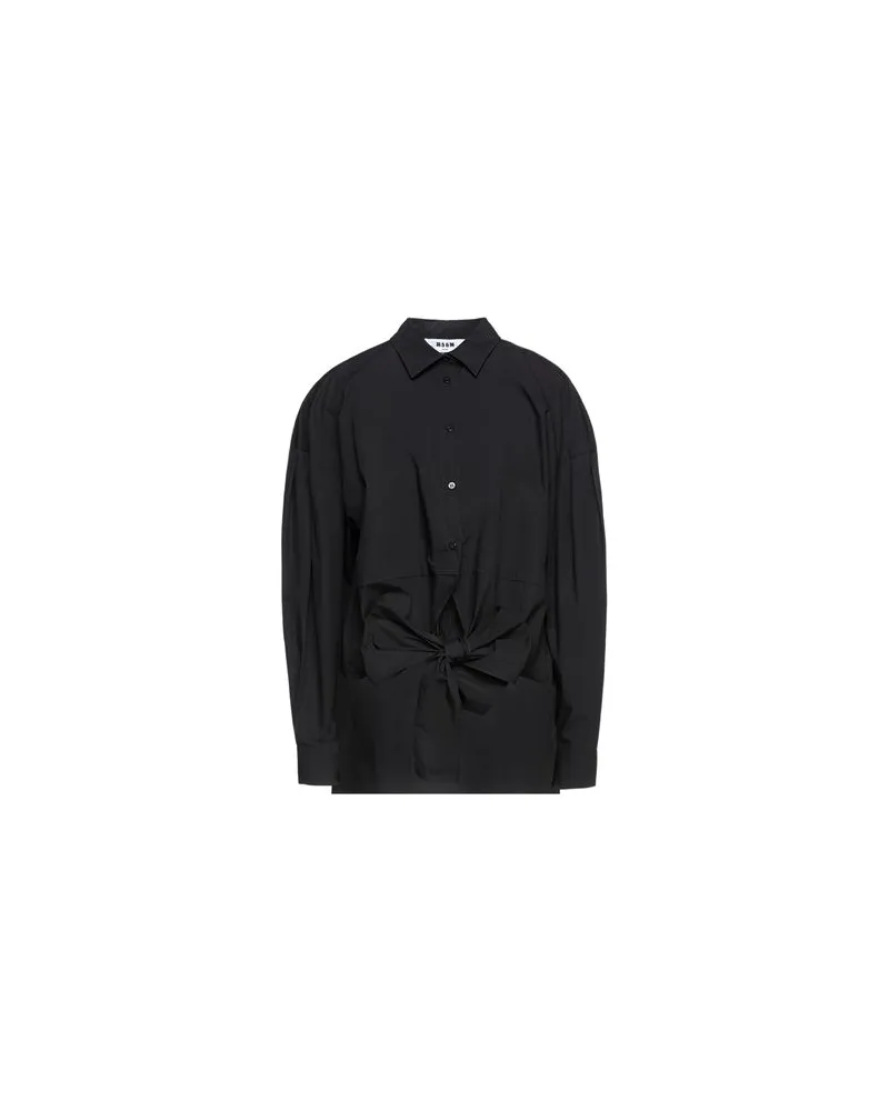 MSGM TOPS - Hemdenauf YOOX.COM Schwarz
