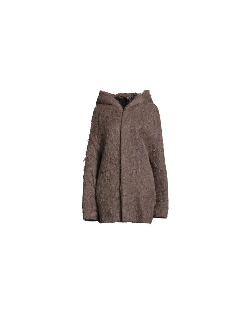 Rick Owens JACKEN & MÄNTEL - Mäntelauf YOOX.COM Maulwurfsgrau