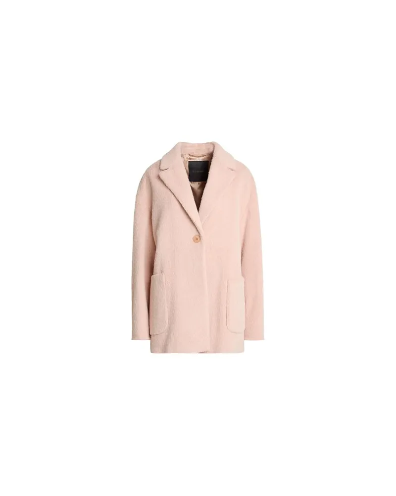 Elena Mirò JACKEN & MÄNTEL - Mäntelauf YOOX.COM Hellrosa