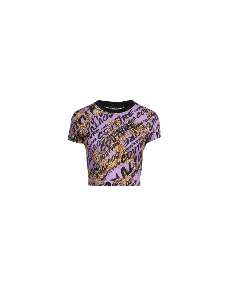 Versace Jeans TOPS - T-shirtsauf YOOX.COM Violett