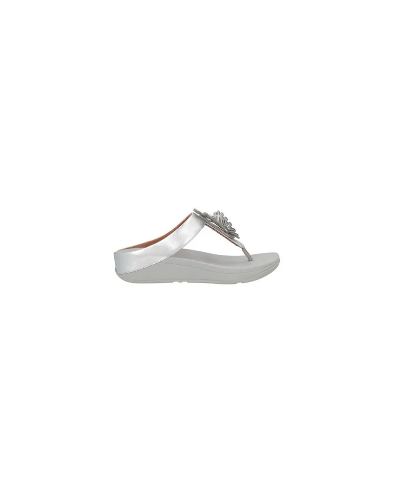 FitFlop SCHUHE - Zehentrennerauf YOOX.COM Silber