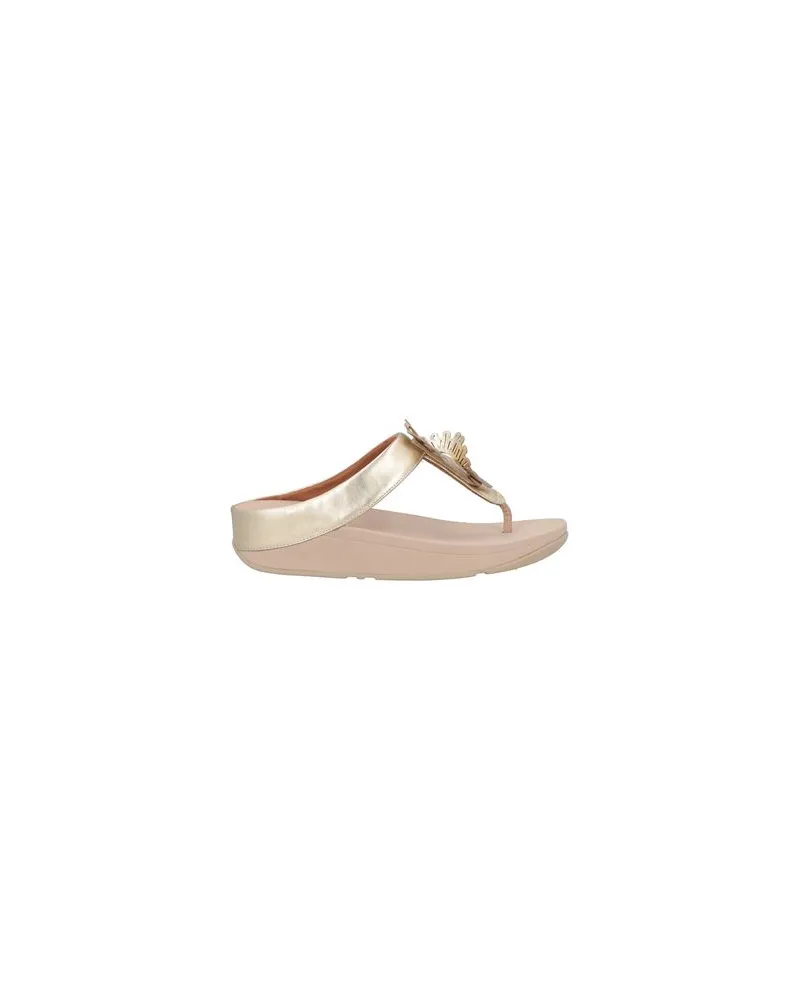 FitFlop SCHUHE - Zehentrennerauf YOOX.COM Platin