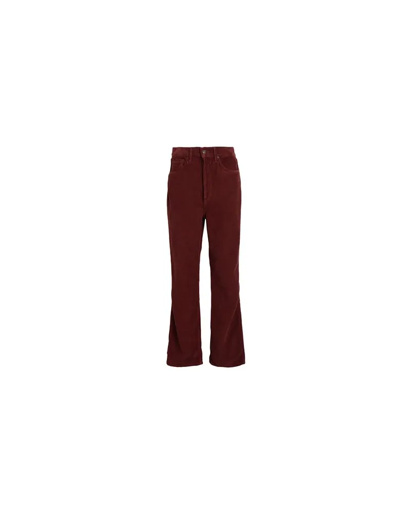 Topshop HOSEN & RÖCKE - Hosenauf YOOX.COM Schokobraun