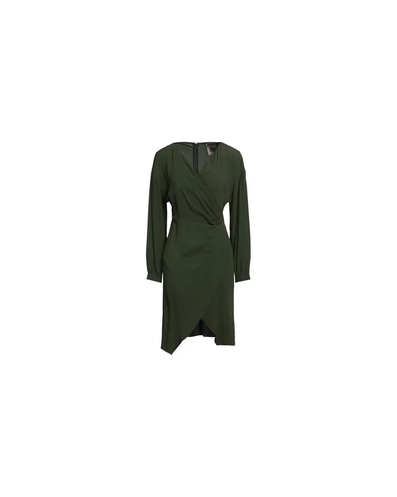 Semicouture KLEIDER - Mini-Kleiderauf YOOX.COM Militärgrün