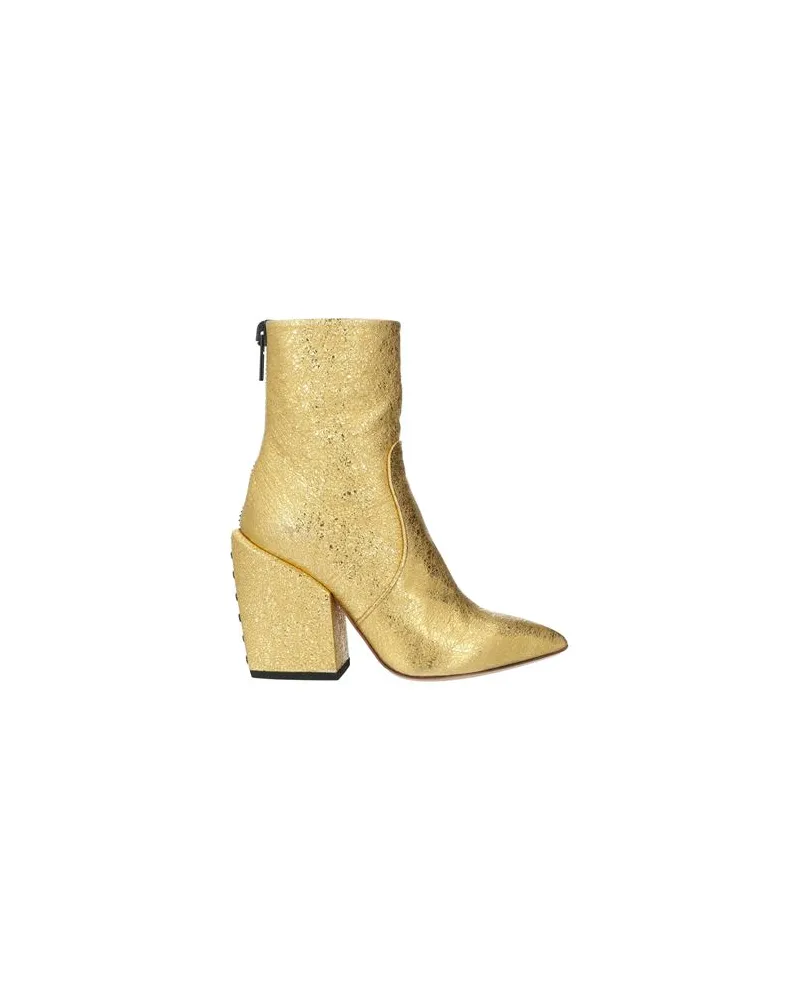 Petar Petrov SCHUHE - Stiefelettenauf YOOX.COM Gold