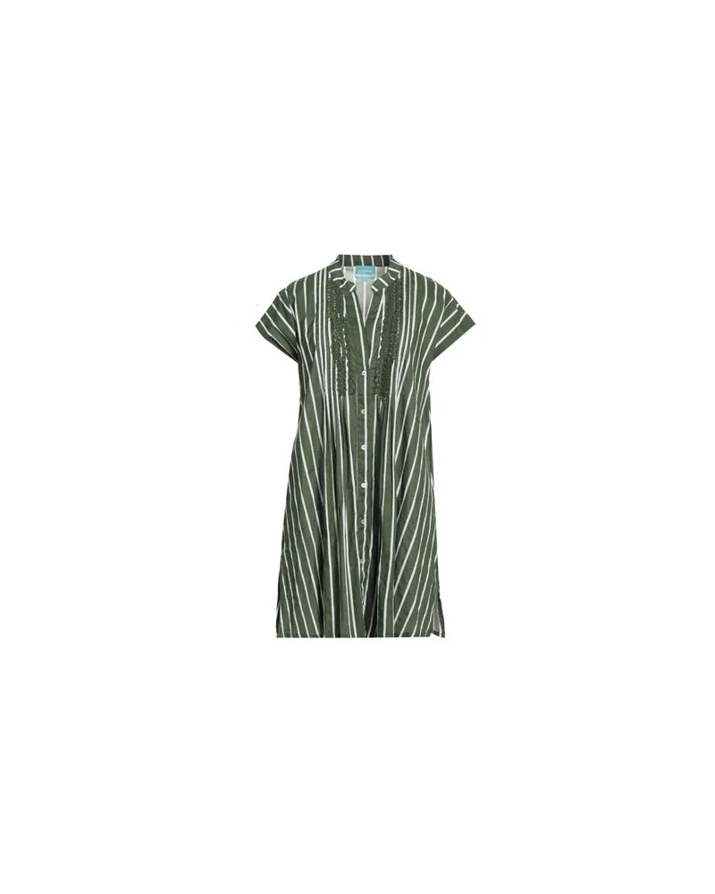 Iconique KLEIDER - Mini-Kleiderauf YOOX.COM Militärgrün