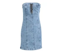 KLJ BODYCON TIED DENIM DRESS  - KLEIDER - Mini-Kleiderauf YOOX.COM