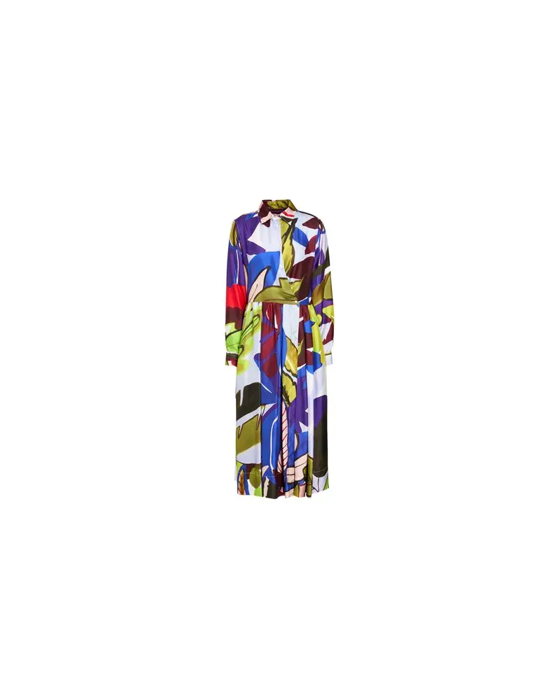 Sara Roka KLEIDER - Midi-Kleiderauf YOOX.COM Violett