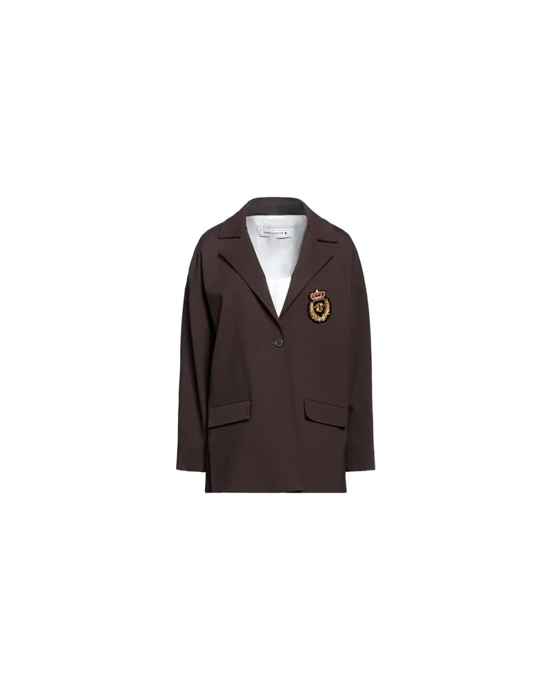 SHIRTAPORTER ANZÜGE und CO-ORDS - Blazersauf YOOX.COM Dunkelbraun