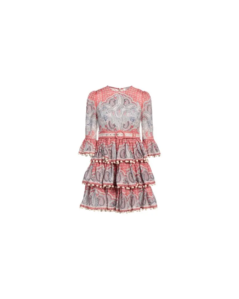 Zimmermann KLEIDER - Mini-Kleiderauf YOOX.COM Ziegelrot
