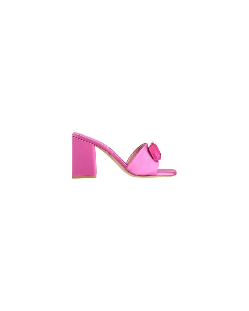 Gianvito Rossi SCHUHE - Sandalenauf YOOX.COM Fuchsia