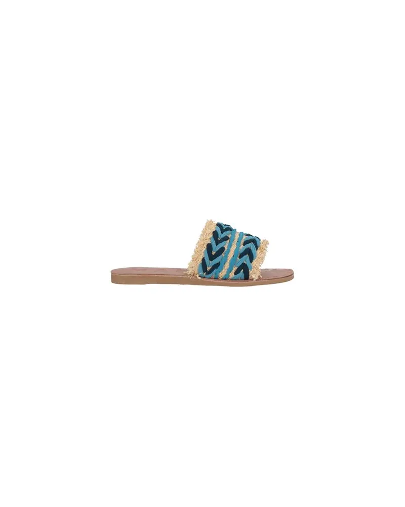 Manebí SCHUHE - Sandalenauf YOOX.COM Azurblau