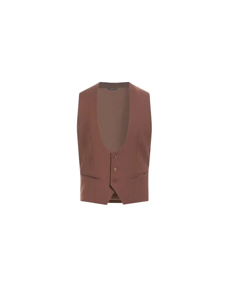 Daniele Alessandrini ANZÜGE und CO-ORDS - Couture-Westenauf YOOX.COM Braun