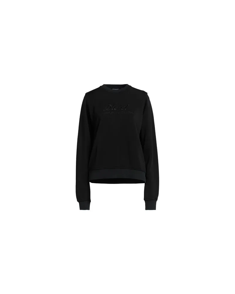 Diesel TOPS - Sweatshirtsauf YOOX.COM Schwarz