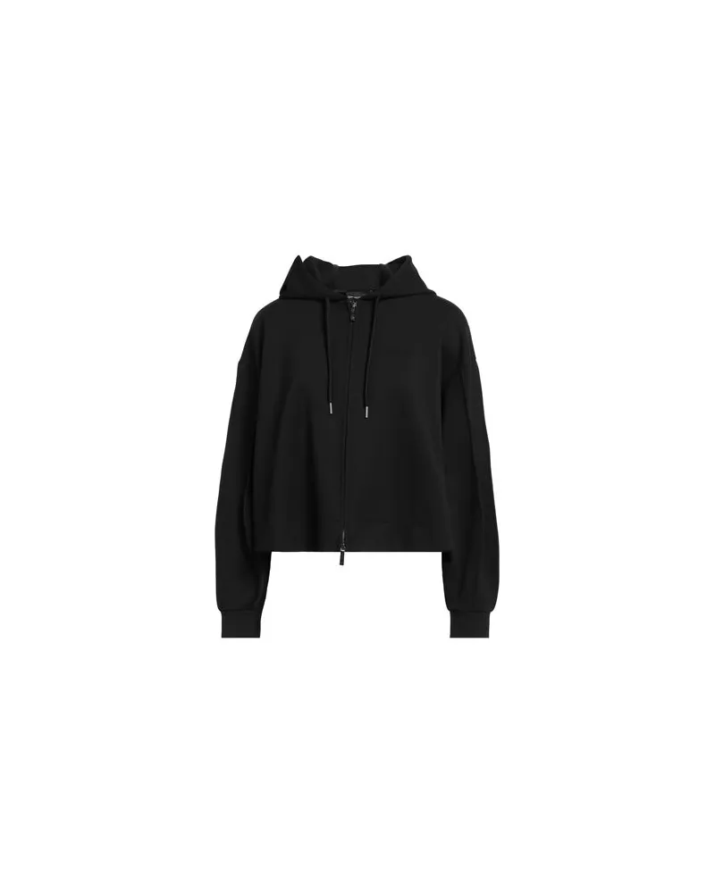 Emporio Armani TOPS - Sweatshirtsauf YOOX.COM Schwarz