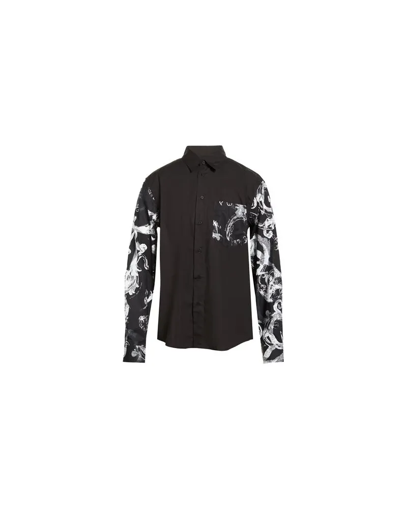 Versace Jeans TOPS - Hemdenauf YOOX.COM Schwarz