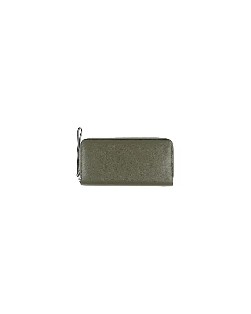 Valextra Kleinlederwaren - Brieftaschenauf YOOX.COM Militärgrün
