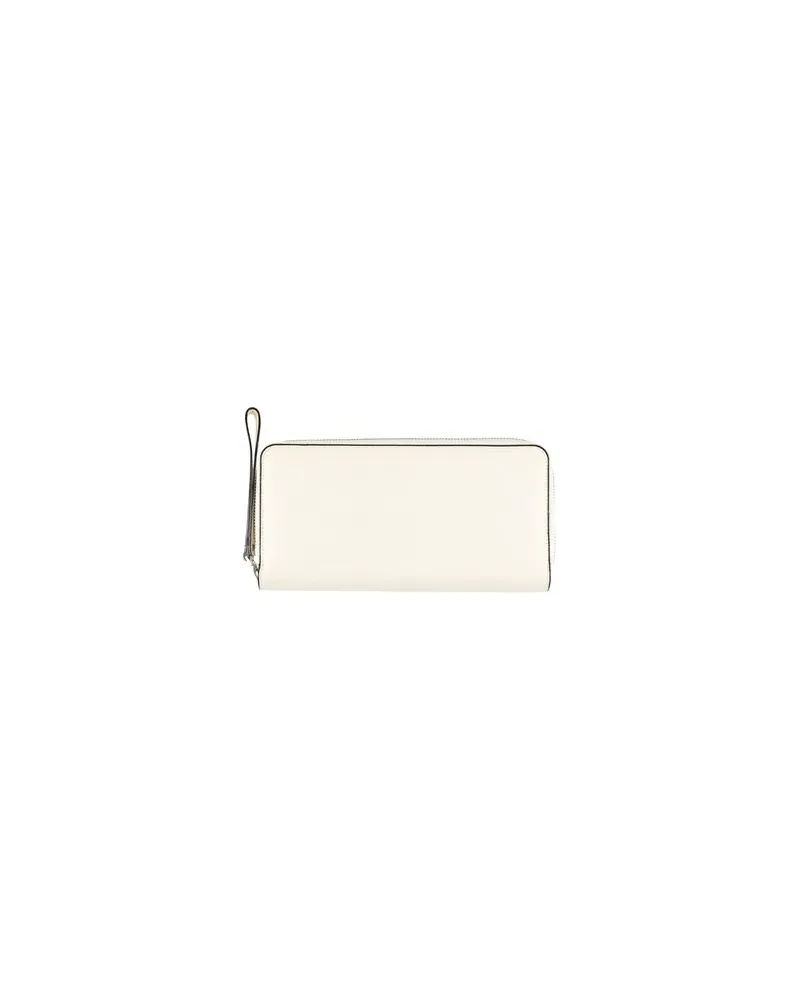 Valextra Kleinlederwaren - Brieftaschenauf YOOX.COM Elfenbein