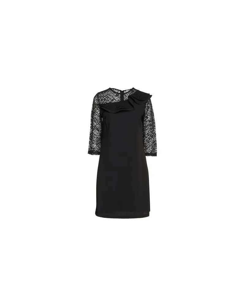 Fracomina JEANS - KLEIDER - Mini-Kleiderauf YOOX.COM Schwarz