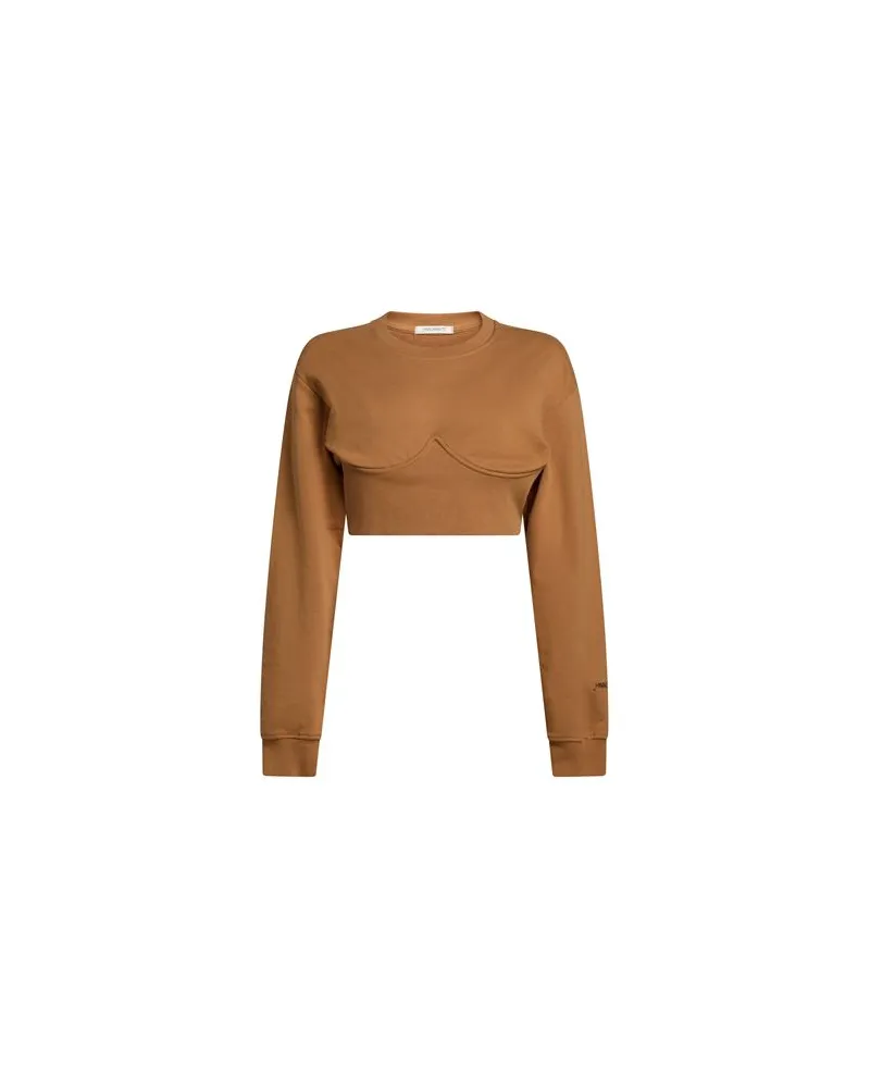 HINNOMINATE TOPS - Sweatshirtsauf YOOX.COM Kamel