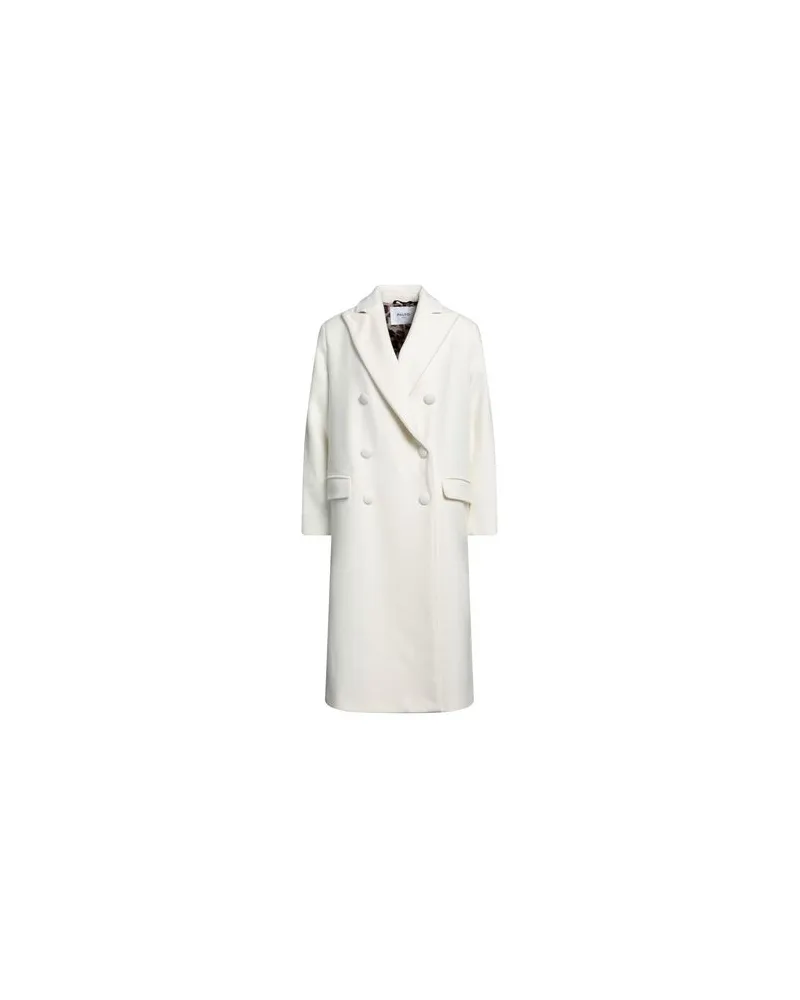 Paltò JACKEN & MÄNTEL - Mäntelauf YOOX.COM Elfenbein