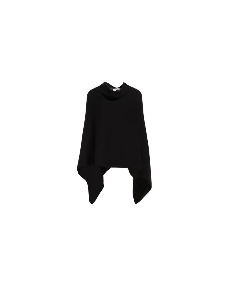 N.O.W. Andrea Rosati Cashmere JACKEN & MÄNTEL - Capesauf YOOX.COM Schwarz