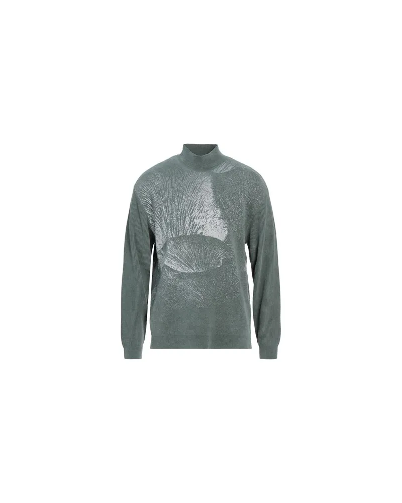 Emporio Armani STRICKWAREN - Rollkragenpulloverauf YOOX.COM Salbeigrün