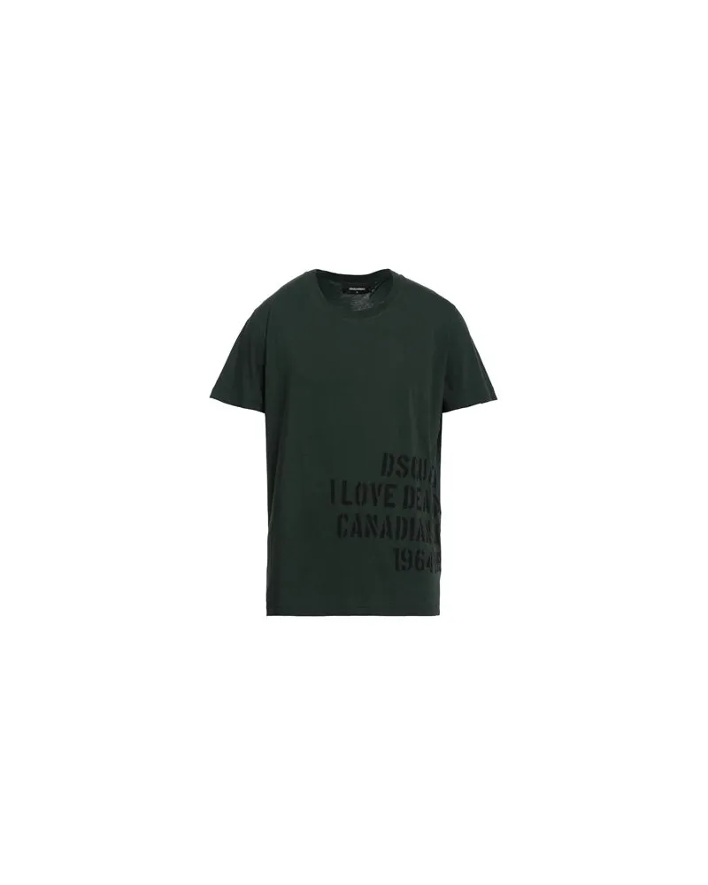 Dsquared2 TOPS - T-shirtsauf YOOX.COM Dunkelgrün