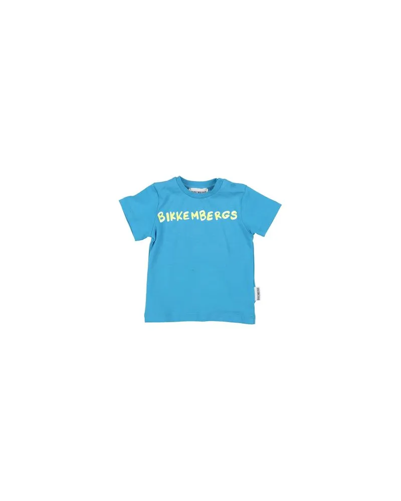 Bikkembergs TOPS - T-shirtsauf YOOX.COM Azurblau