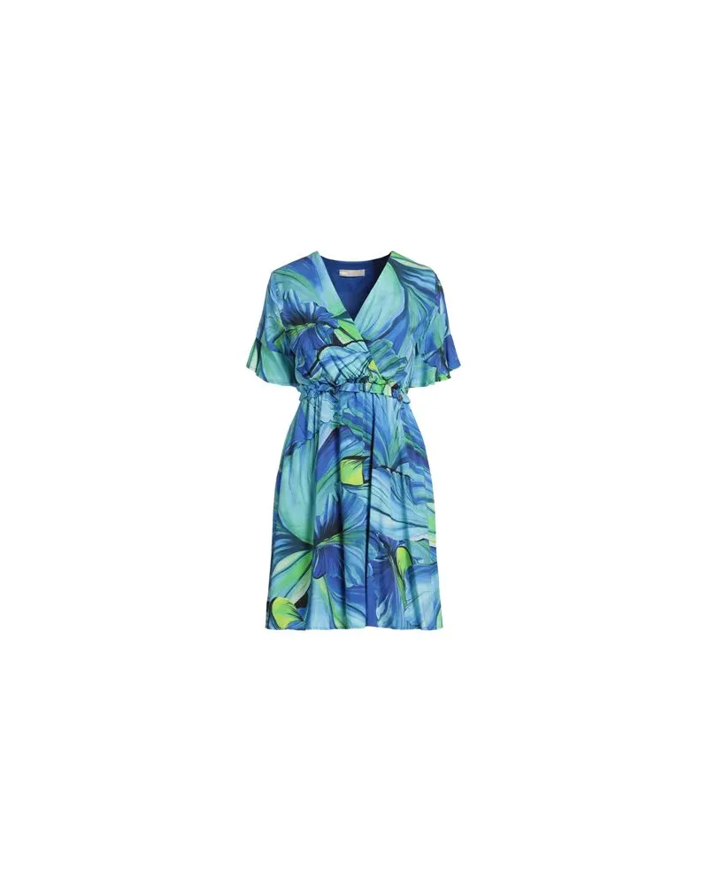 YES ZEE by Essenza KLEIDER - Mini-Kleiderauf YOOX.COM Blau