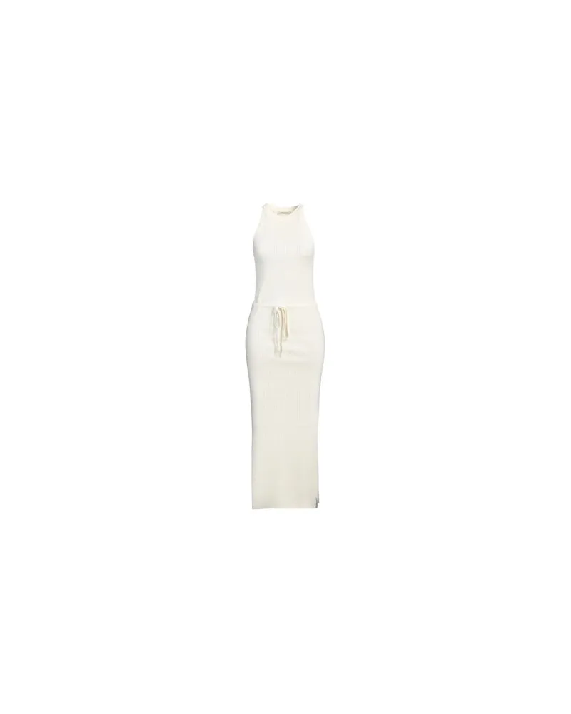 HINNOMINATE KLEIDER - Maxi-Kleiderauf YOOX.COM Elfenbein