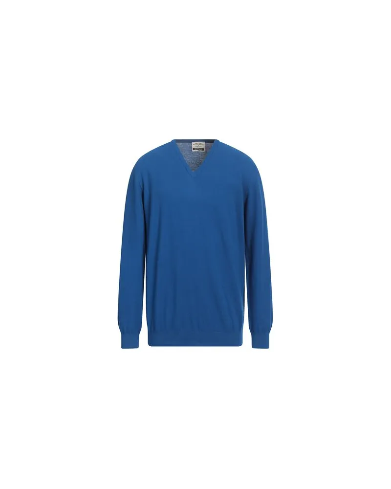 Heritage STRICKWAREN - Pulloverauf YOOX.COM Blau