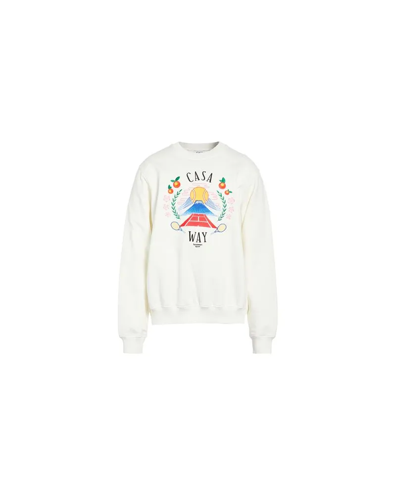 Casablanca Paris TOPS - Sweatshirtsauf YOOX.COM Weiß