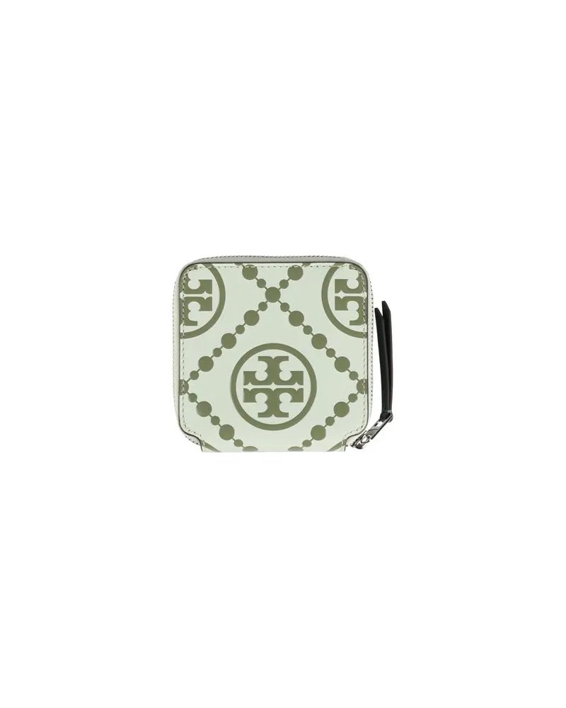 Tory Burch Kleinlederwaren - Brieftaschenauf YOOX.COM Säuregrün