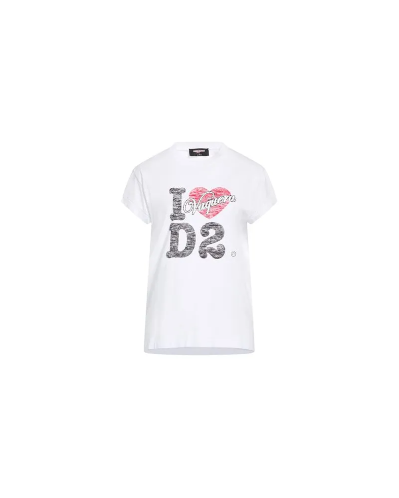 Dsquared2 TOPS - T-shirtsauf YOOX.COM Weiß