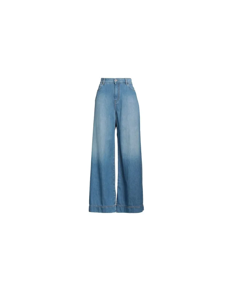 Max Mara HOSEN & RÖCKE - Jeanshosenauf YOOX.COM Blau