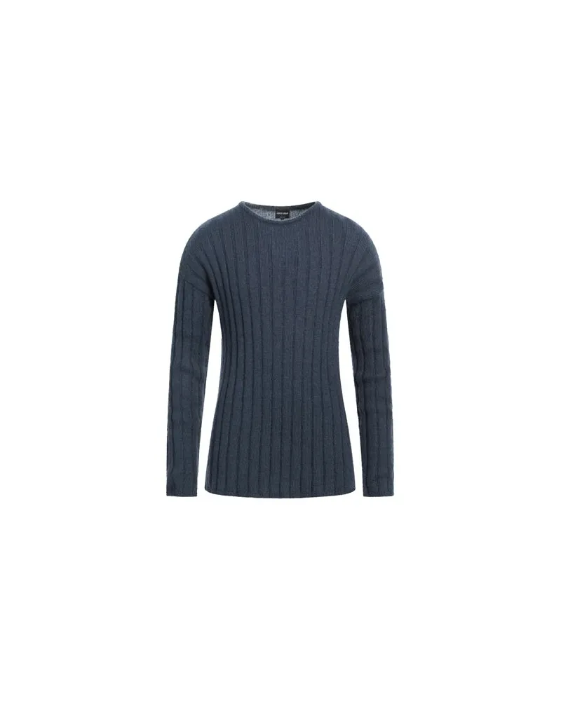 Giorgio Armani STRICKWAREN - Pulloverauf YOOX.COM Taubenblau
