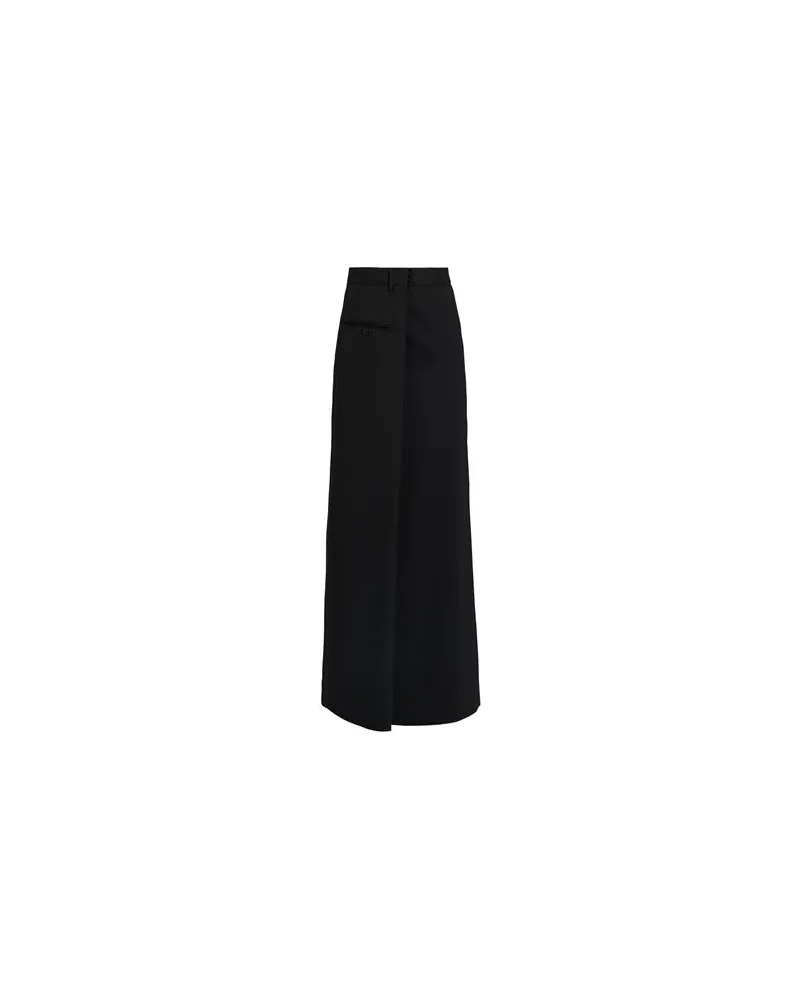 Maison Margiela HOSEN & RÖCKE - Maxi-Röckeauf YOOX.COM Schwarz